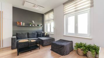 Comfort Apartment, City View | Iron/ironing board, free WiFi