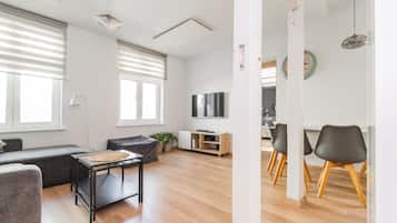 Comfort Apartment, City View | Iron/ironing board, free WiFi