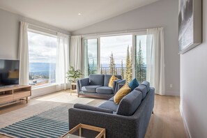 TV connectée, cheminée