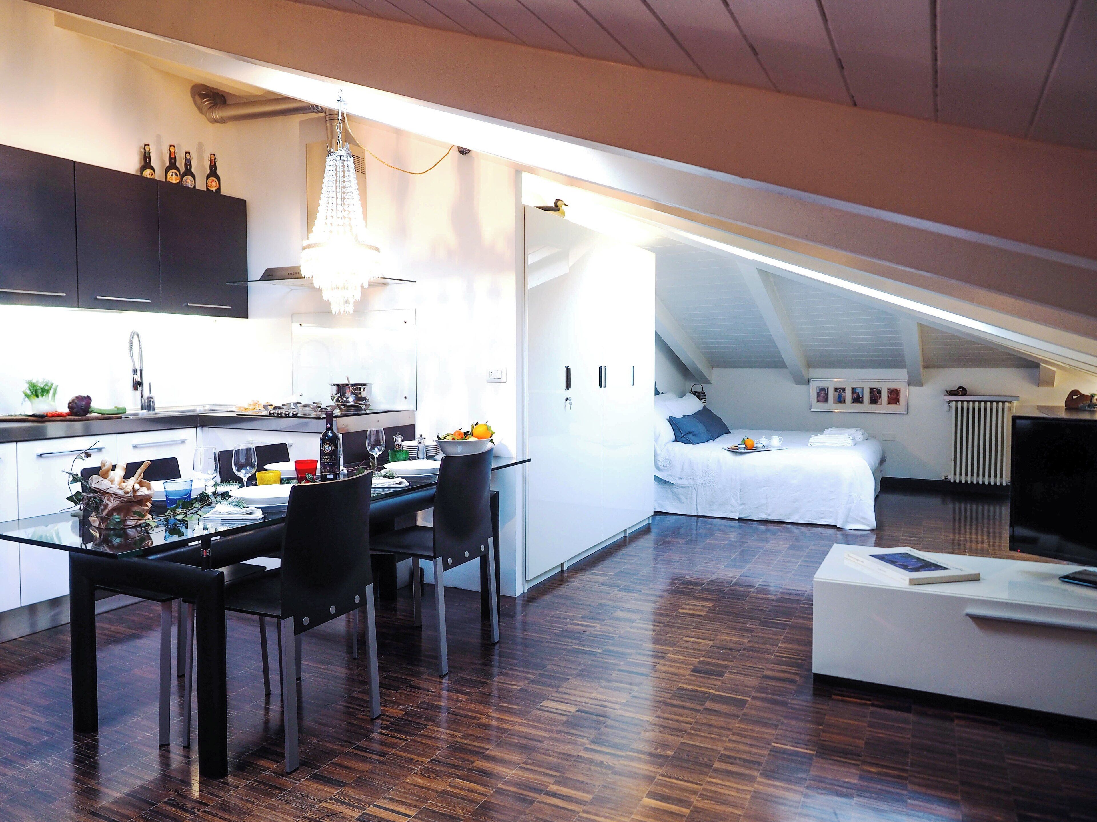 Apartemen | Area keluarga | Televisi layar datar 35-inci dengan saluran TV digital