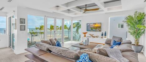 TV, DVD player, ping pong