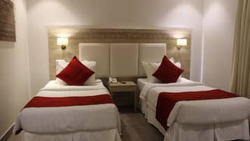 Deluxe Twin kamer | 1 slaapkamer, een bureau, gratis wifi, beddengoed