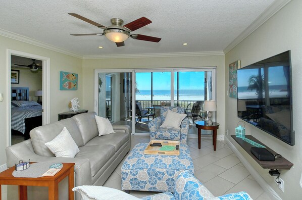 Smart TV, DVD player, books - Siesta Key Stunner Endless Gulf Views from Your 2 Bed 2 Bath Top Floor Escape (Siesta Key)