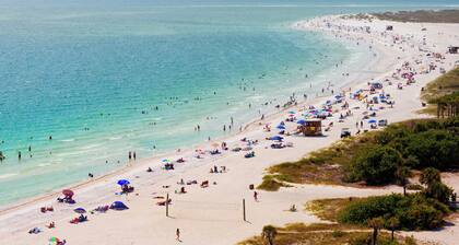 Rare 3 Bed 2.5 Bath Top Floor Condo with Dramatic Gulf Views Steps to Beach