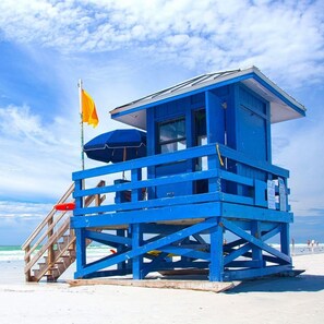 Accommodatie ligt op het strand