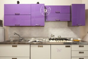 Apartment | Private kitchen - Cinema House at the historical center by Wonderful Italy (Naples)