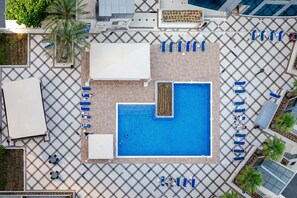 Comfort Apartment, City View | 1 bedroom, soundproofing, free WiFi, bed sheets - Handsome 1BR in Bay Central Tower (Dubai)