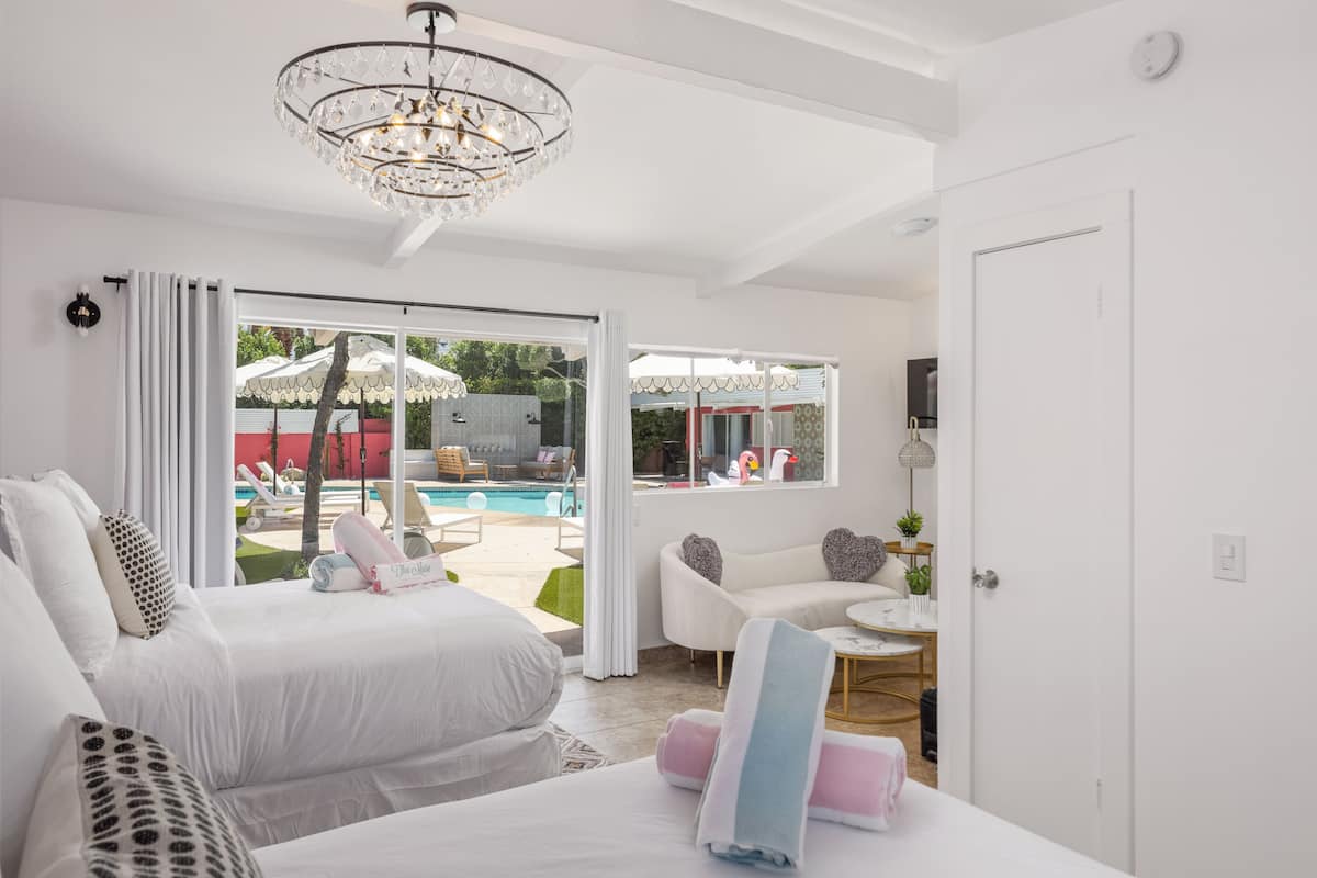 Pillow-top beds, in-room safe, individually furnished, blackout curtains