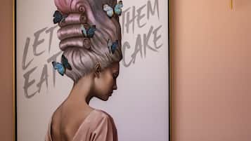 Studio Economy - eget badrum - utsikt mot poolen (Room 8:The Marilyn Suite) | Rumsbekvämlighet