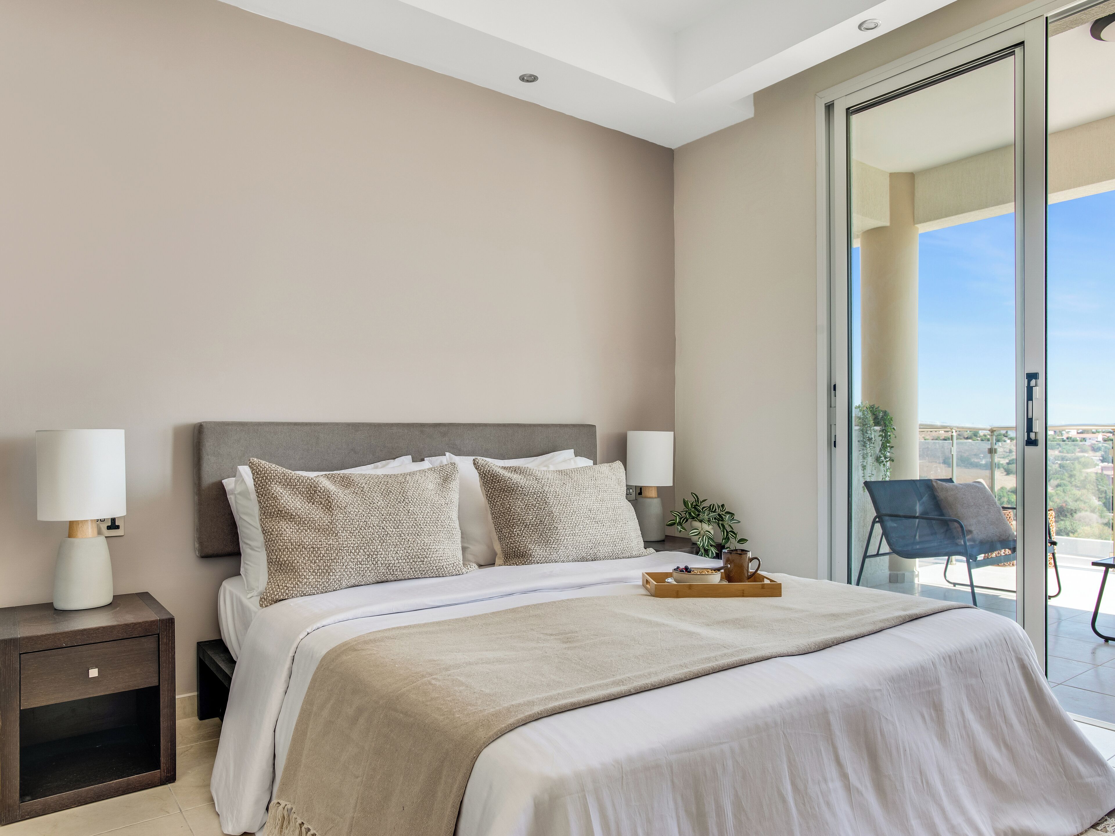 Apartment, 3 Schlafzimmer, Balkon, Meerblick | 1 Schlafzimmer