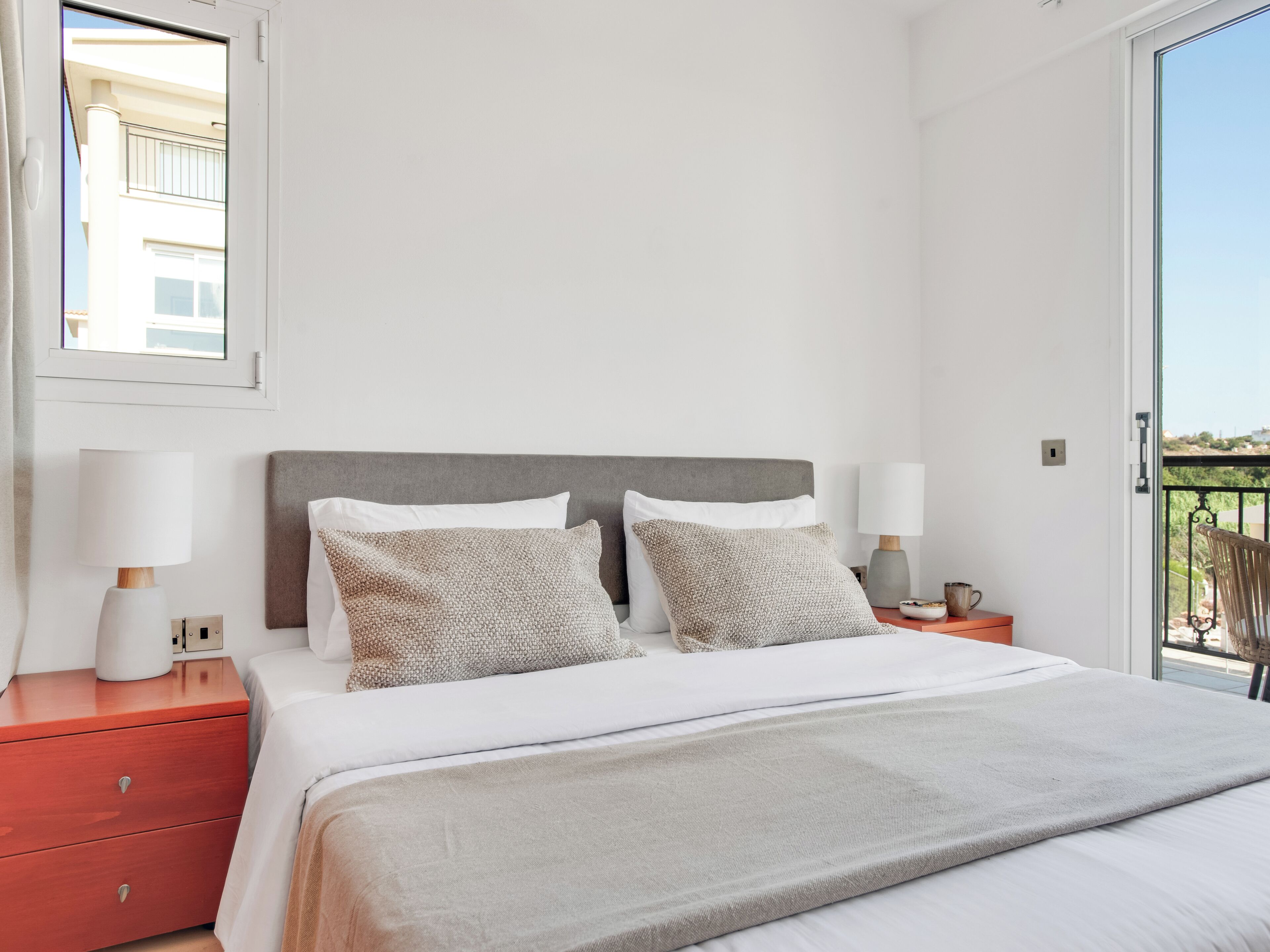 Apartment, 2 Schlafzimmer, Balkon, Meerblick | 1 Schlafzimmer