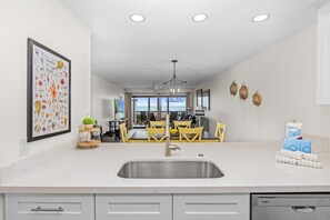 Interior - All New! Gulf Front! Pelicans Roost 206- Now 20% OFF week of Feb 22nd (Sanibel)