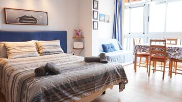 Iron/ironing board, free WiFi, bed sheets