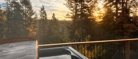 Bañera de hidromasaje al aire libre