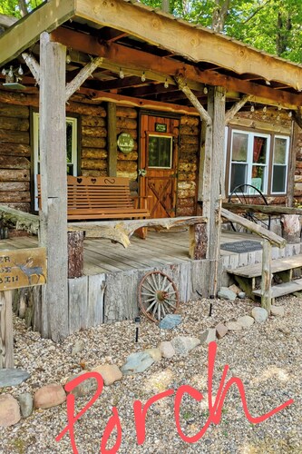 Lost Nations Cowboy Town Riverside Cabin