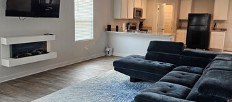 Hampton Living. It's quite & cozy. Very clean and nice neighborhood.  Peaceful!