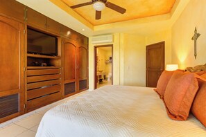 Apartment, 1 King Bed with Sofa bed | In-room safe, individually decorated, individually furnished