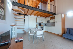 Apartment, Pool View | Living area