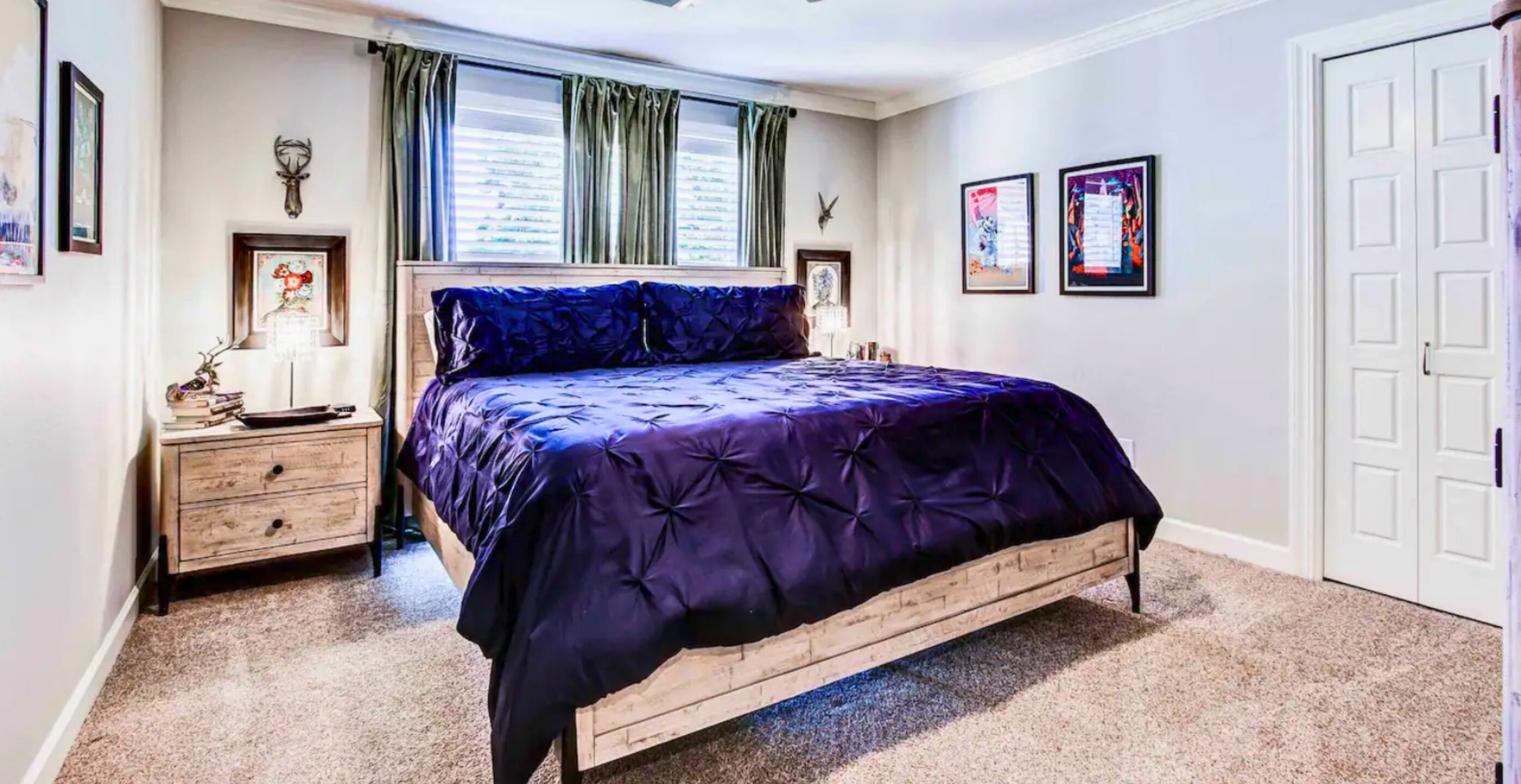 6 bedrooms, iron/ironing board, travel crib, WiFi