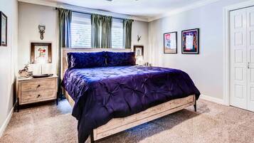 6 bedrooms, iron/ironing board, travel crib, WiFi