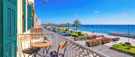 Appartement, vue mer | Vue depuis le balcon