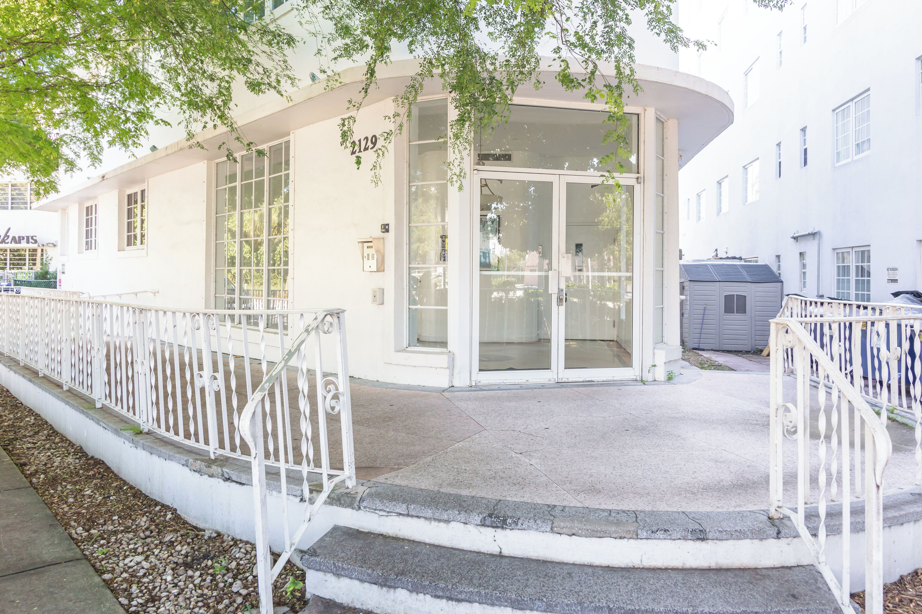 Fachada da propriedade