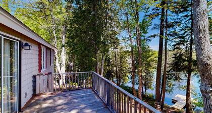 Charming Lakefront Retreat with Canoes, Kayaks, and Modern Comforts