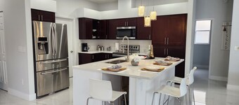 Welcome to Tampa Bay, beautiful private home with 4 bedrooms and a pool 
