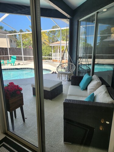 Welcome to Tampa Bay, beautiful private home with 4 bedrooms and a pool