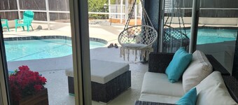 Welcome to Tampa Bay, beautiful private home with 4 bedrooms and a pool 
