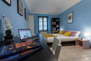 Appartement | 1 chambre, bureau, fer et planche à repasser, lit de bébé (supplément)