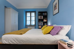 Appartement | 1 chambre, bureau, fer et planche à repasser, lits bébé (en supplément)