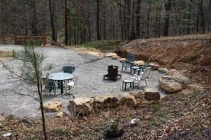 Outdoor dining - Turkey Ridge Lodges - Lodge 1 (Rockbridge)