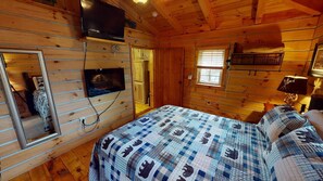 2 bedrooms, WiFi (free), bed sheets - Turkey Ridge Lodges - Cabin # 3 (ROCKBRIDGE)
