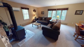 Fireplace, DVD player - Turkey Ridge Lodges - Tree Tops # 9 (ROCKBRIDGE)