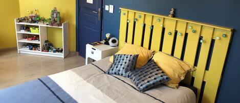 3 chambres, fer et planche Ă repasser, lit parapluie, Wi-Fi gratuit