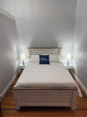 2 dormitorios, cuna de viaje, wifi y ropa de cama