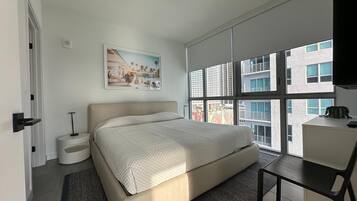 1 bedroom, in-room safe, iron/ironing board, free WiFi