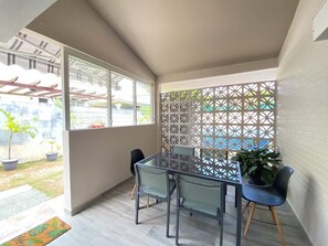 Dining - 972M : Beautiful air-conditioned villa with garden (Le Carbet)