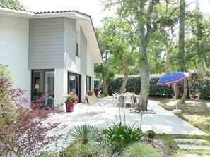 Outdoor dining - Villa les Chardonnerets Entre lac et Océan Pour 10-12 Personnes (SOORTS HOSSEGOR)