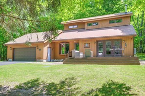 Exterior - Alden Home w/ Fire Pit: Steps to Torch Lake! (Alden)