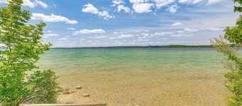 Alden Home w/ Fire Pit: Steps to Torch Lake!