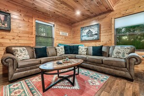 Smart-tv, eldstad och tv-spel