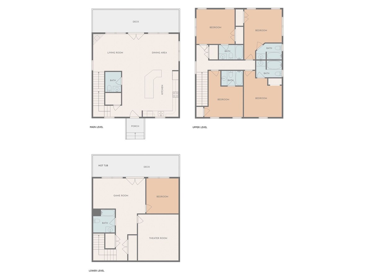 Photo 131 of Dogs allowed:Hot Tub,Pool table, Arcade, Theater Room, Decks. Minutes to GBurg