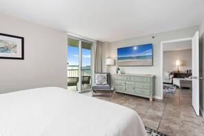2 bedrooms, iron/ironing board, free WiFi, bed sheets - Tristan Towers | Pensacola Beach | Pool | Seasonal Beach Service | My Beach Getaways (Gulf Breeze)