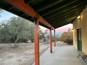 Terrace/patio - Country Cowboy Hot Tub Home on 20 Acres (Ranchita)
