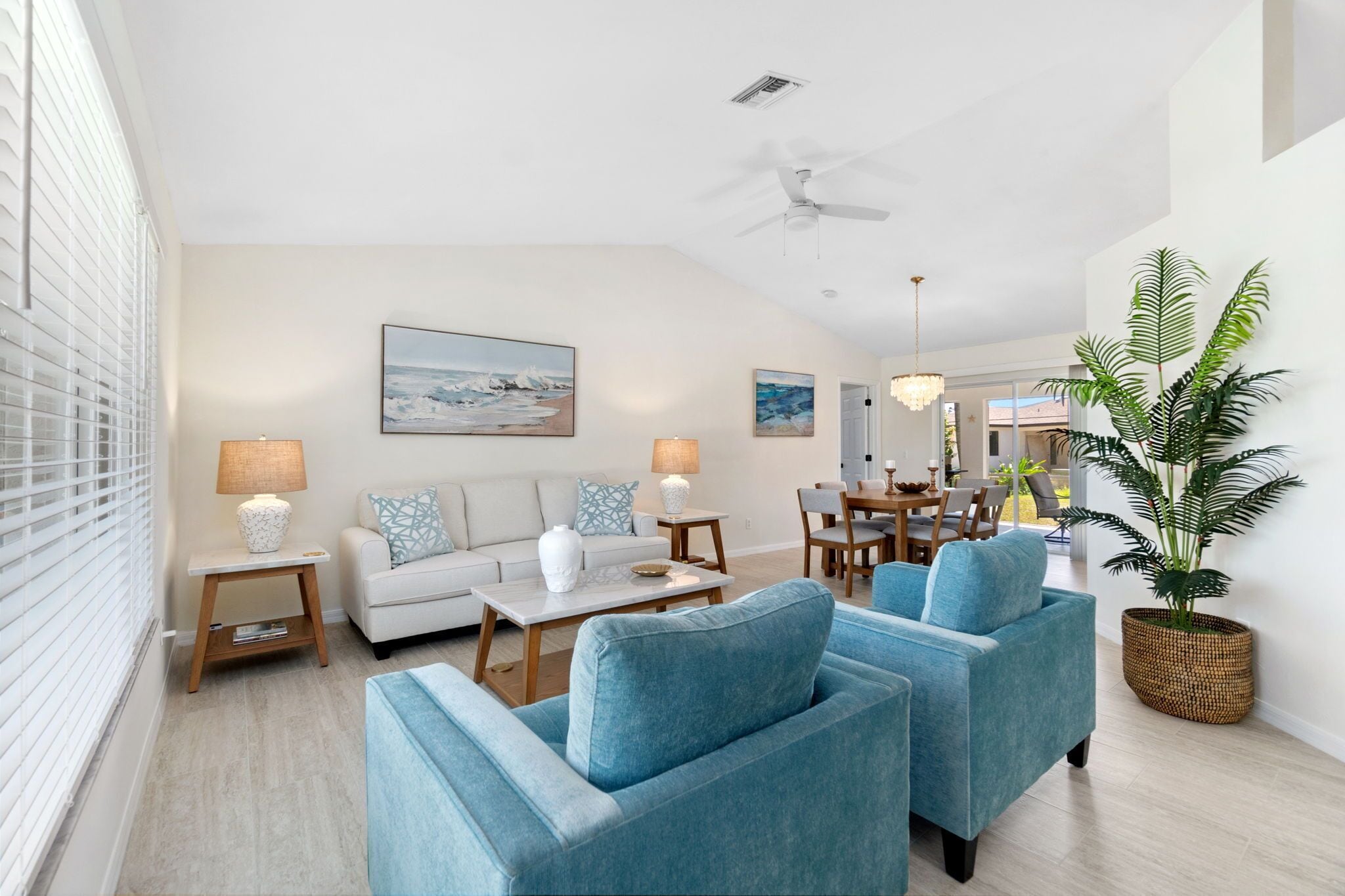 3-Bed & 2-Bath Beach House | Sleeps 6