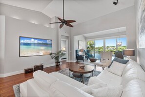 Smart-tv en een stereo