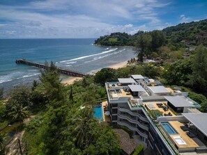 Exterior - Pool view studio at peaceful Nakalay Palm Condo (Kamala)