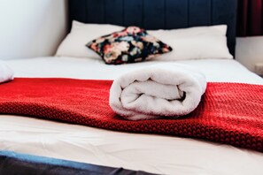 2 bedrooms, iron/ironing board, travel crib, WiFi